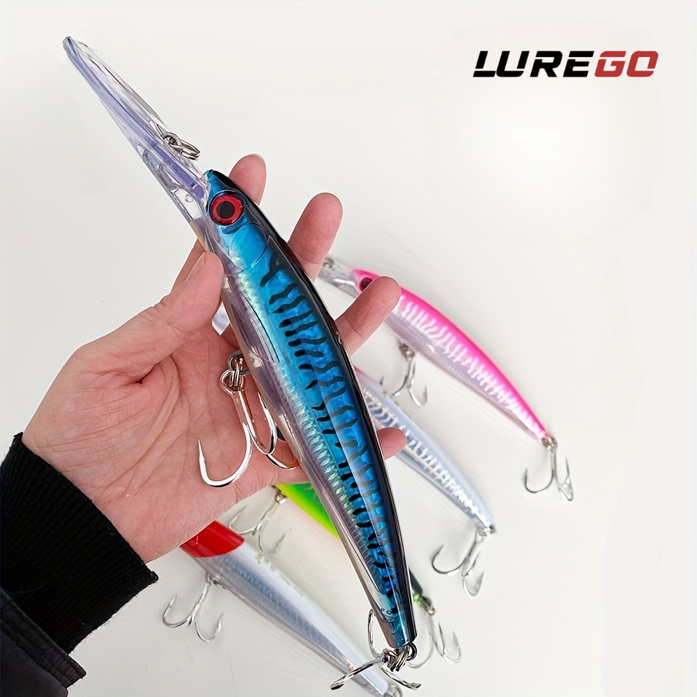 1PC  67g/117g Trolling Minnow  - Fishing Hook Size recension och pris