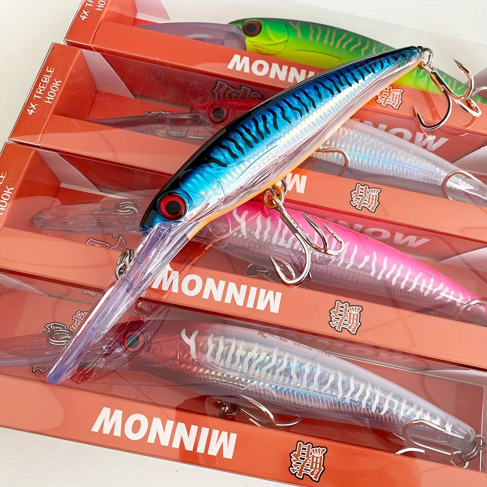 1PC  67g/117g Trolling Minnow  - Fishing Hook Size recension och pris