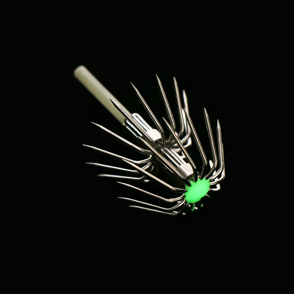 5Pcs Stainless Steel Double La - Fishing Hook Assortment recension och pris