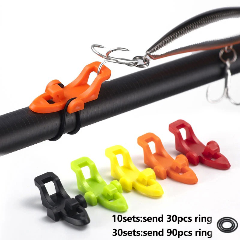 1-10pcs Fishing Rod Pole Hook  - Fishing Hook Jig recension och pris
