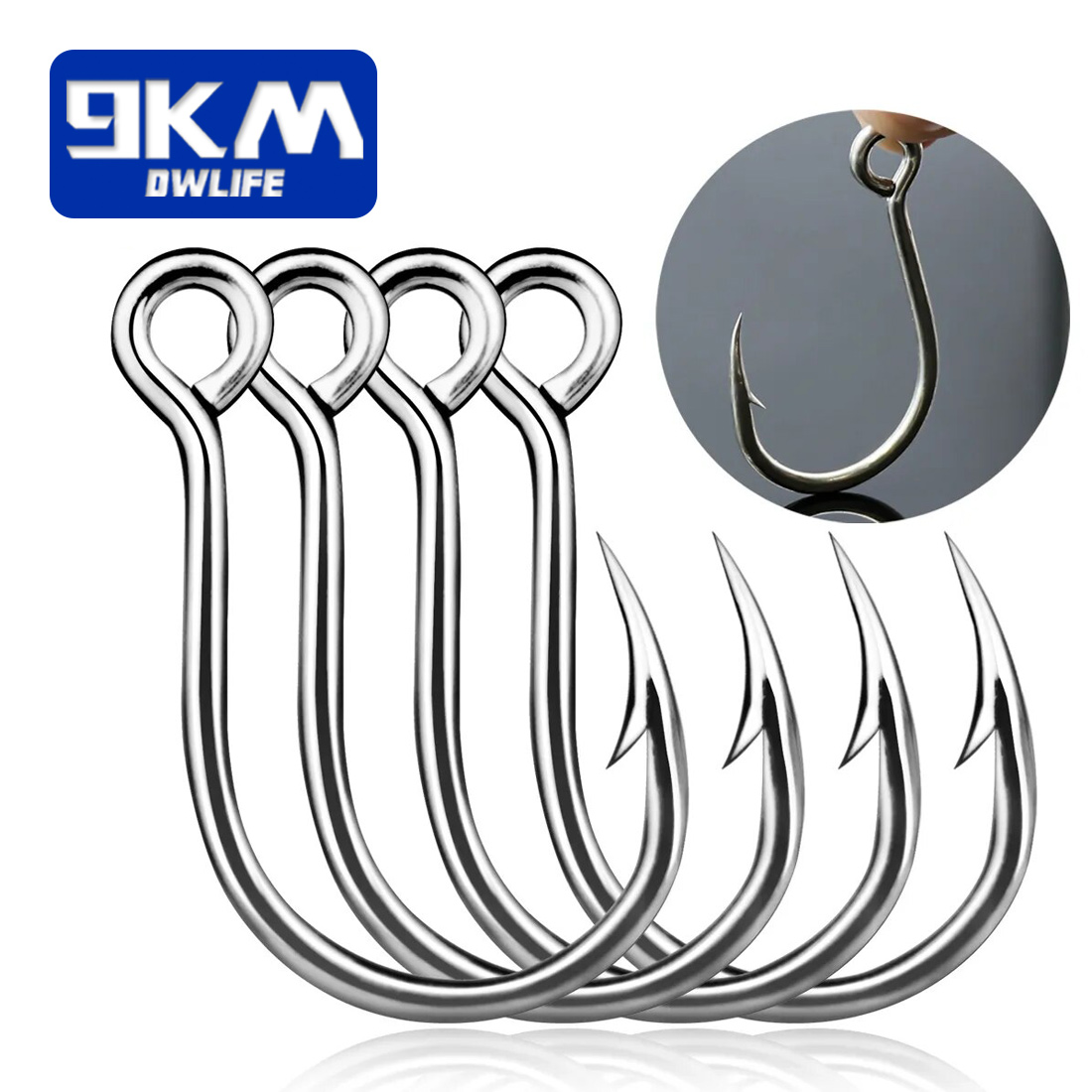 9KM Fishing Hooks 25Pcs Jig Ho - Fishing Hook Assortment recension och pris