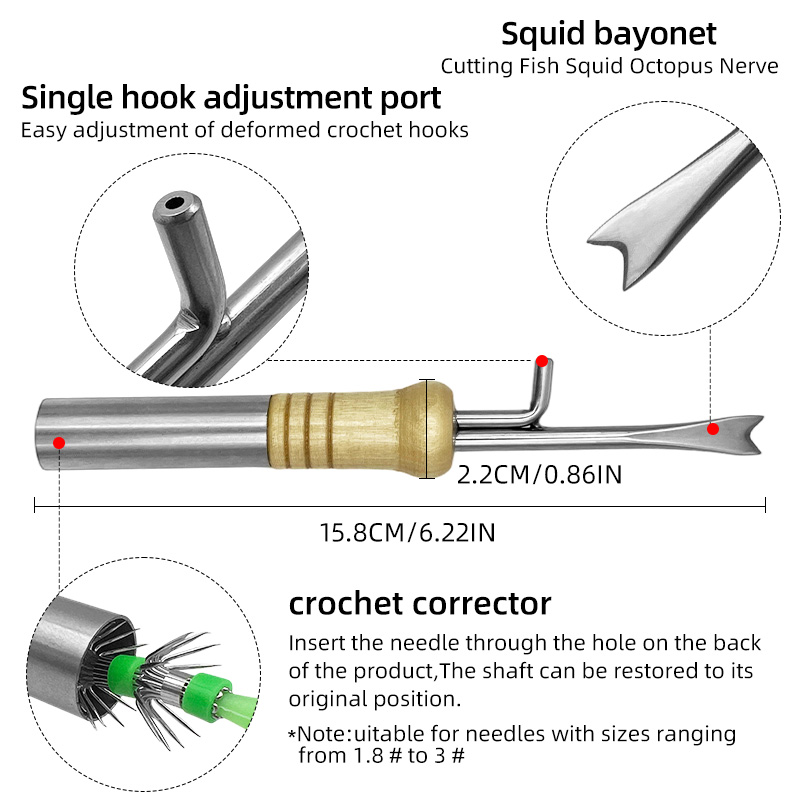 ShareShark Multifunctional Squ - Fishing Hook Jig recension och pris