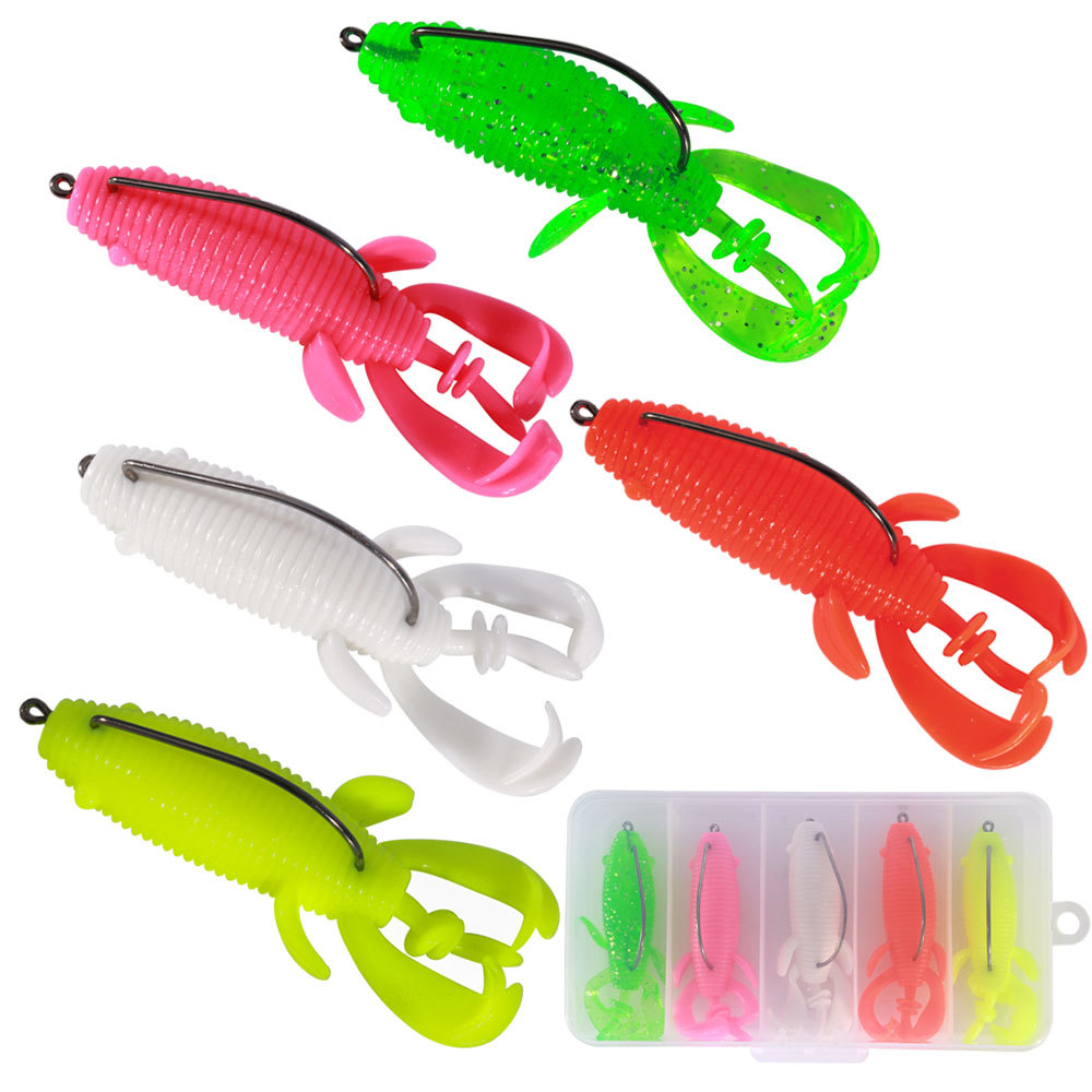 Floating Soft Frog Bait Reinfo - Fishing Hook Weedless recension och pris