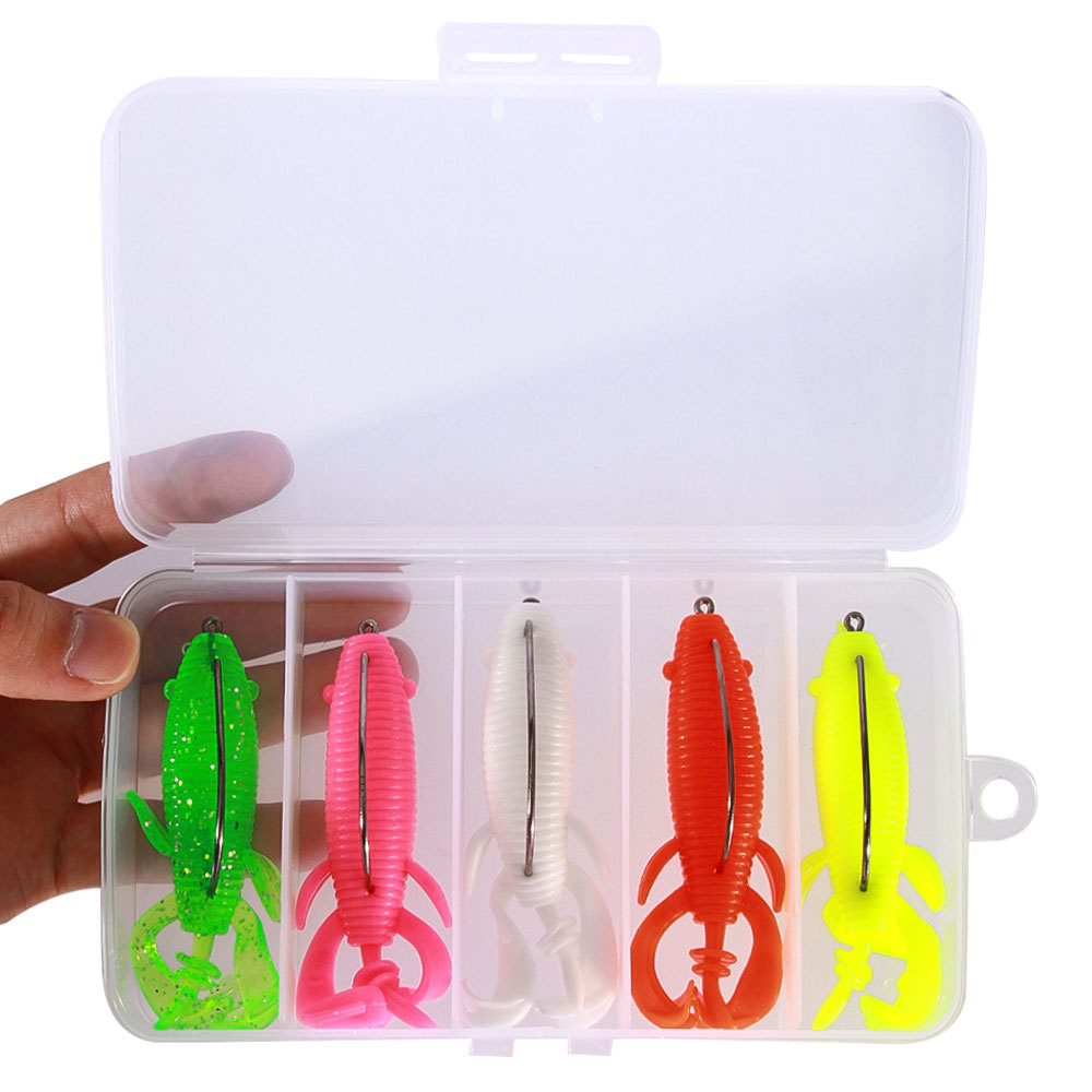 Floating Soft Frog Bait Reinfo - Fishing Hook Weedless recension och pris