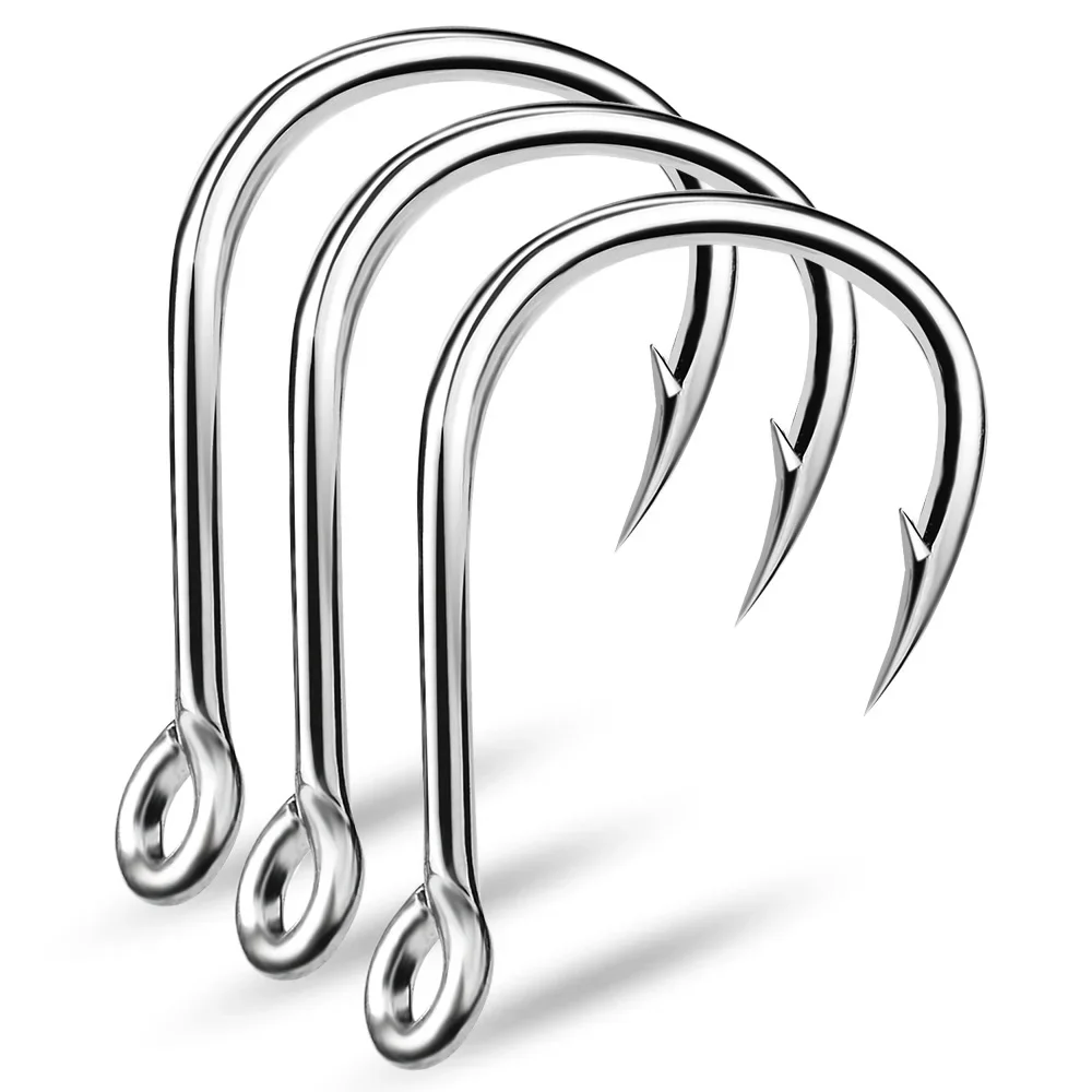 Ring Eye Fishhooks Fishing Hoo - Fishing Hook Barbless recension och pris