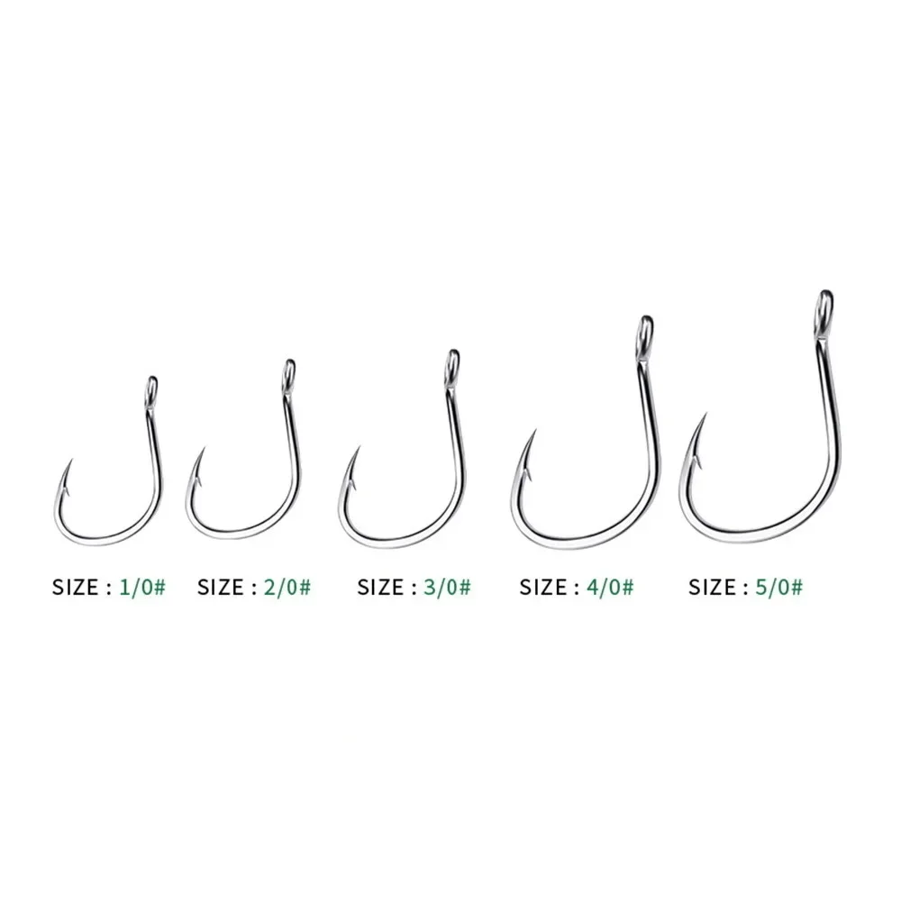 Ring Eye Fishhooks Fishing Hoo - Fishing Hook Barbless recension och pris