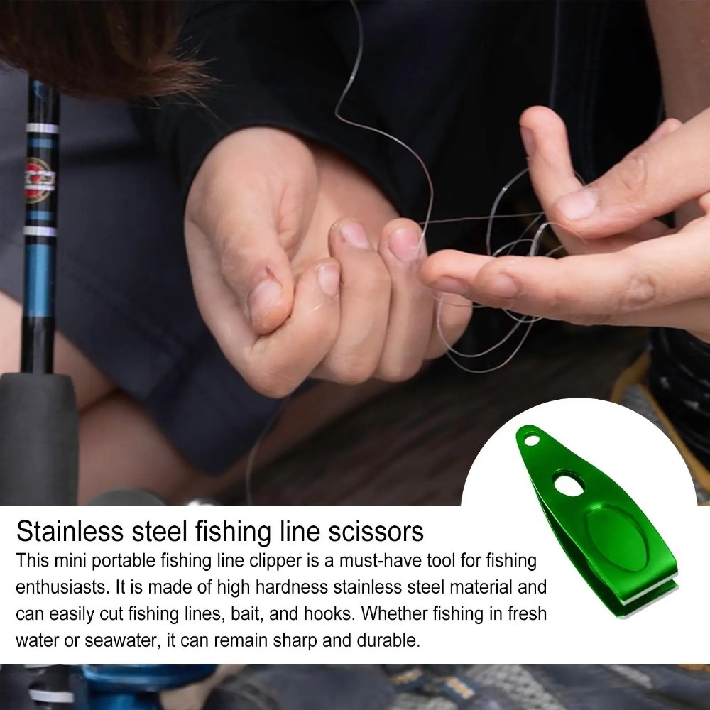 1pc Portable Fishing Line Cutt - Fishing Hook Sharpener recension och pris
