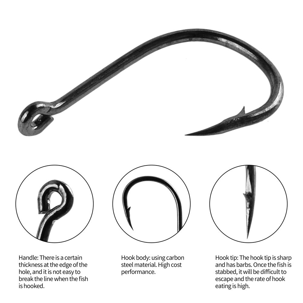 Hooks Sea Tackle Accessories B - Fishing Hook Circle recension och pris