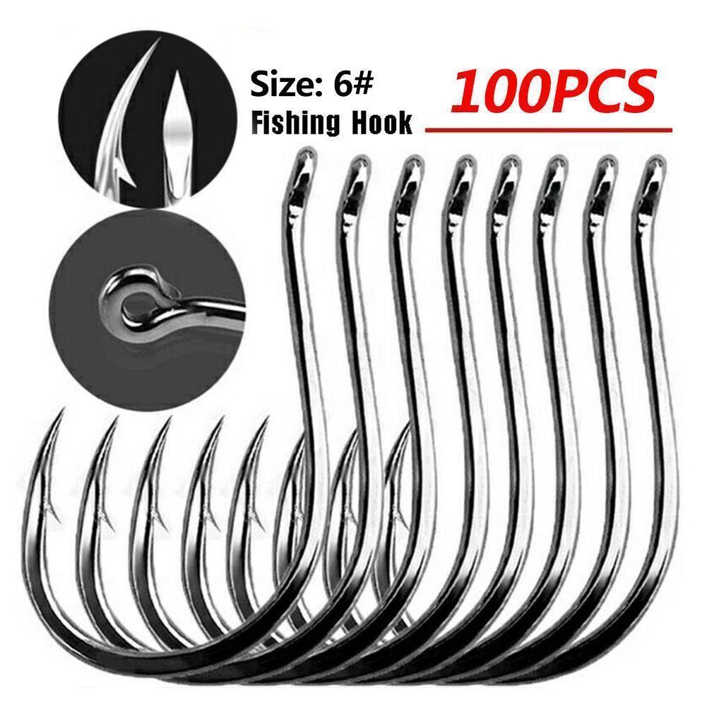 100pcs Boxed Fishing Hooks Hig - Fishing Hook Circle recension och pris